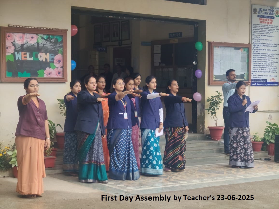 Firstday Assembly by Teachers